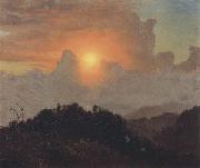 Frederic E.Church, Cloudy Skies